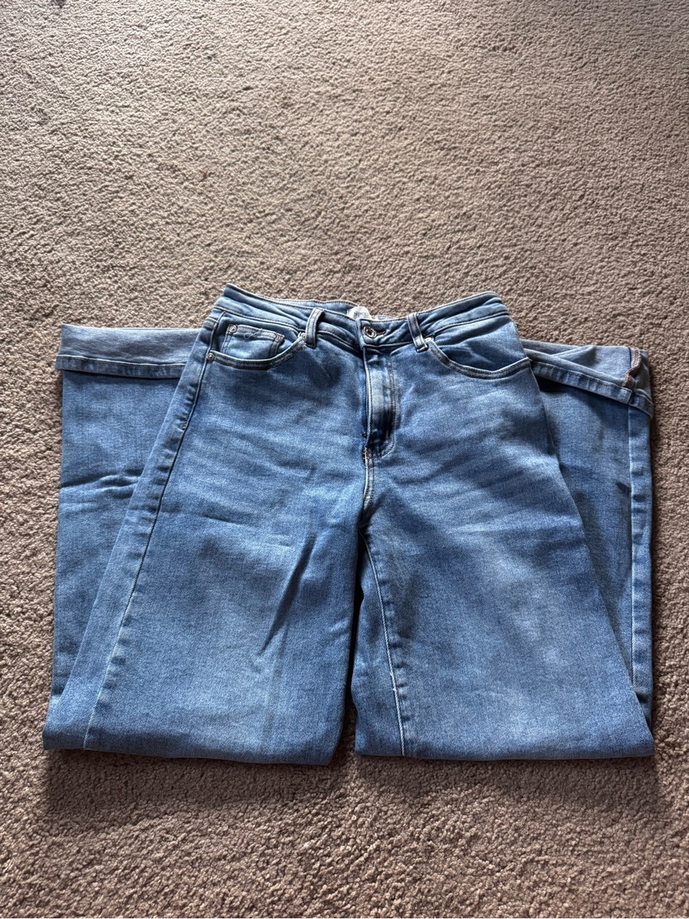 Special A Wide Leg Women's Blue Denim Jeans
